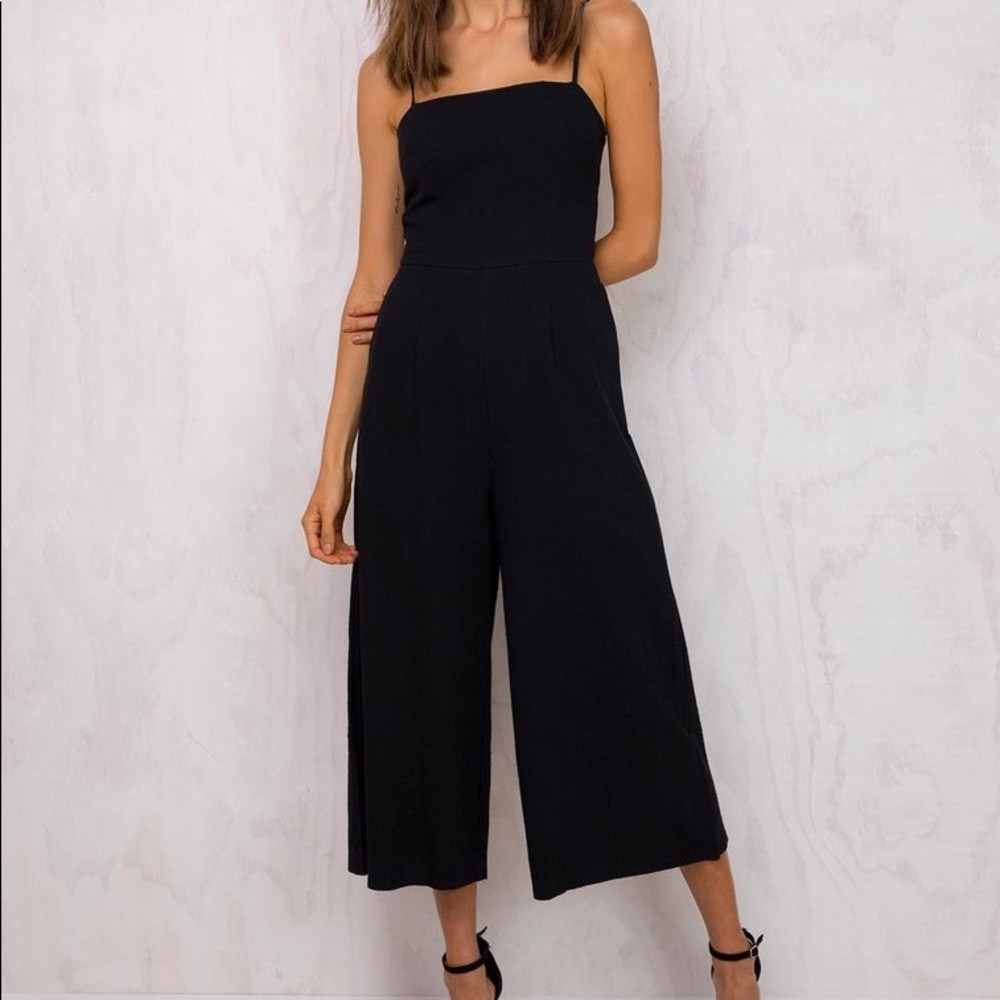 princess polly road to nashville tie back jumpsuit